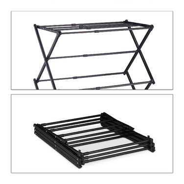 Relaxdays Folding and Extendable Clothes Rack