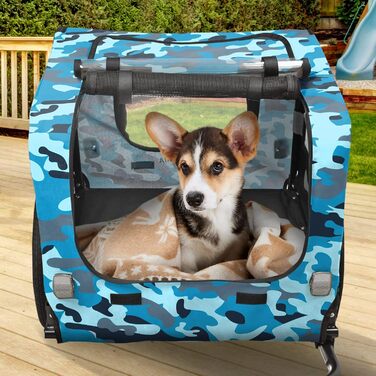 Фаркоп-перетяжка для собак на велосипед, складаний, з прапорцем та ременем, кольори: червоний, пісочний, м'ятний, фіолетовий, військовий блакитний, військовий зелений