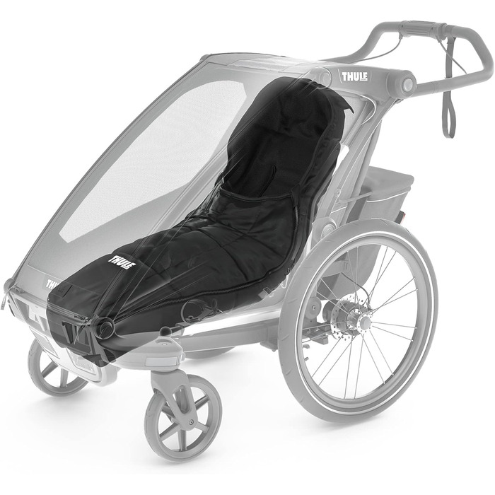 Дитячий зимовий конверт для коляски Thule Sport, чорний