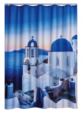 Текстильна штора для ванної RIDDER Santorini