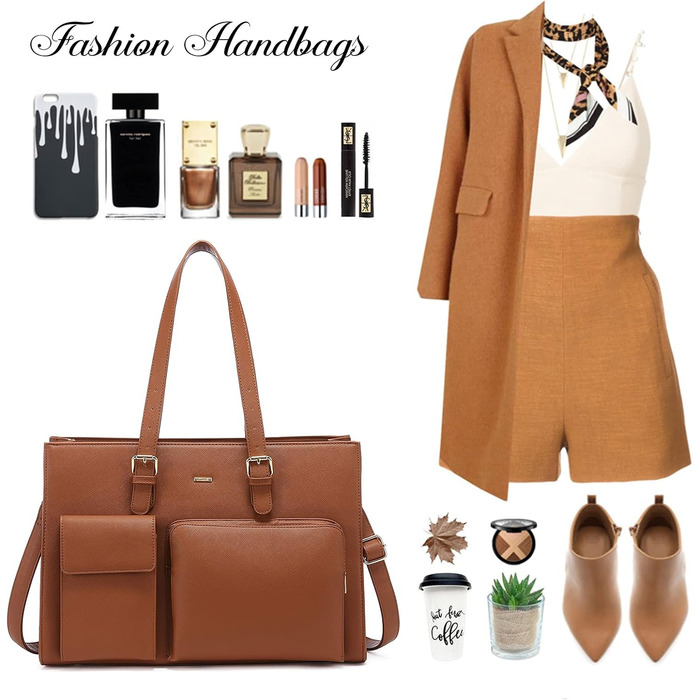 LOVEVOOK Сумка-шоппер для жінок, велика, для ноутбука 15.6