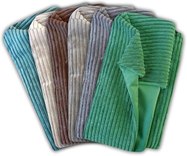 М'яке ліжко для собак 4L Textil Molly, корзина для собак, подушка для собак та котів, корзинка для собак, мохет (60x40 см, зелений)