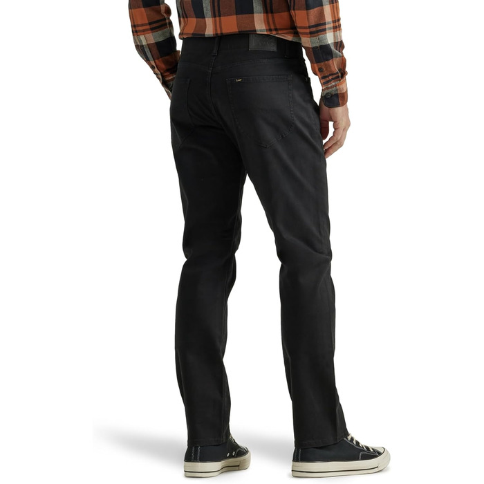 Чоловічі джинси Lee Extreme Motion Tapered Fit (34W/30L, Чорні) - Спортивні, еластичні