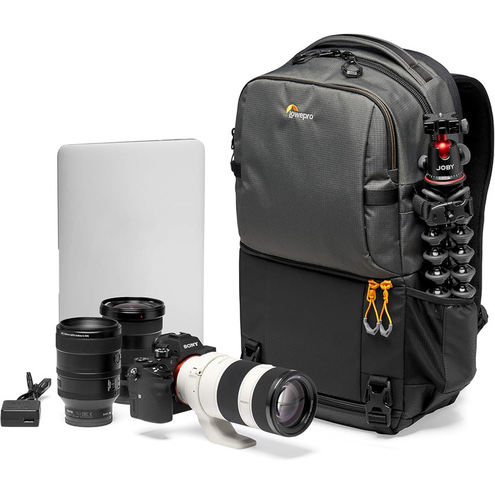 Сумка Lowepro BP 250 AW III сірого кольору для фотообладнання