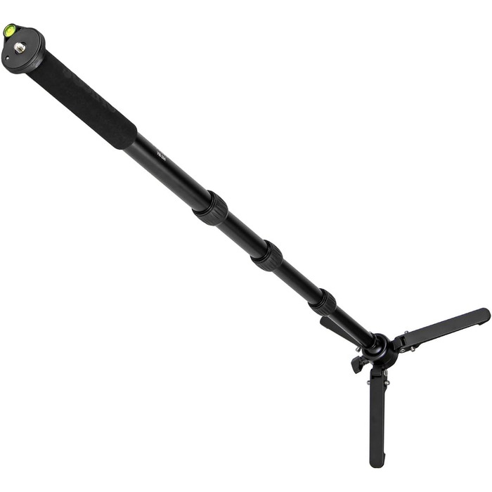 Монопод JUSINO з алюмінію з від'ємною ніжкою/стійкою, швидке розгортання, до 164 см, вантажопідйомність 10 кг, VM-284