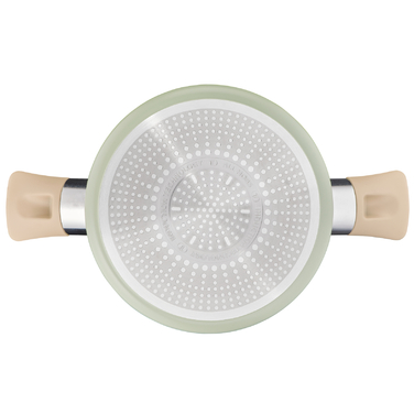 Каструля традиційна з кришкою Tefal Blossom G1744624, алюмінієва, для індукційних плит, 5,2 л