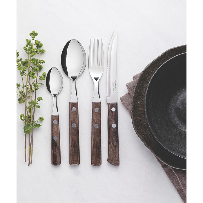 Tramontina 24-Piece Silverware Set 21199/905