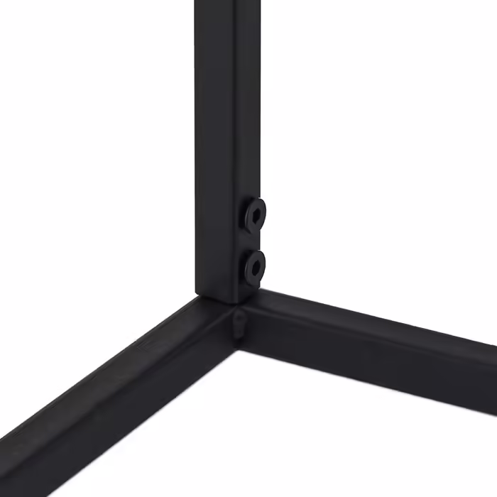 Relaxdays Metal Flower Stand in Black