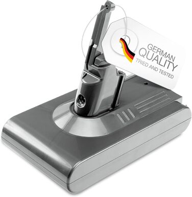 CELLONIC акумулятор для пилососа сумісний з Dyson V7 Origin, Motorhead, Trigger, +, SV11 (21.6V, 2500mAh) та Dyson V8 (3000mAh)