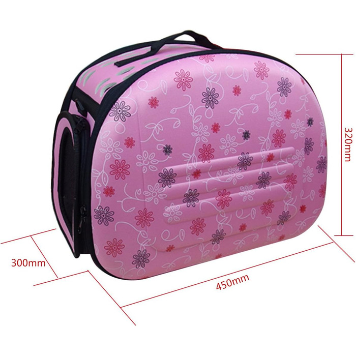 Транспортна сумка для собак та котів: переноска-корзина на плече