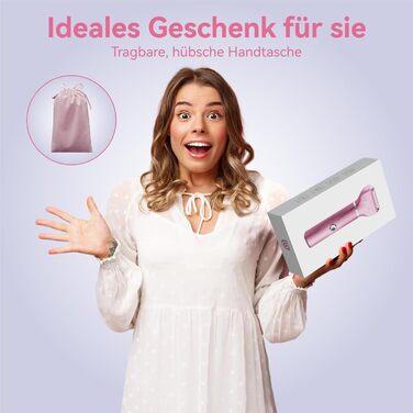 Електричний жіночий набір для гоління: багатофункціональний, для тіла, зони бікіні, USB-C, з чохлом (Рожевий)