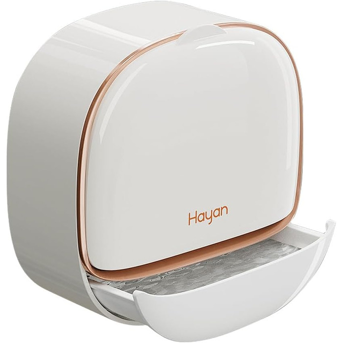 Настінний диспенсер для мила з кришкою-відкидним механізмом, піддон для стікання води, водонепроникний мильниця без свердління, самоклеюча мильниця для ванної, кухні, душу, школи, спортзали (білий)