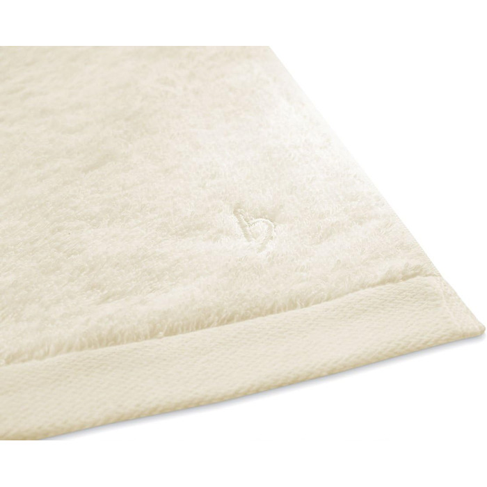 Рушники Herzbach Home Premium, 50 x 100 см, 4 шт. – Набір преміум-якості, 100% бавовна (кремовий)