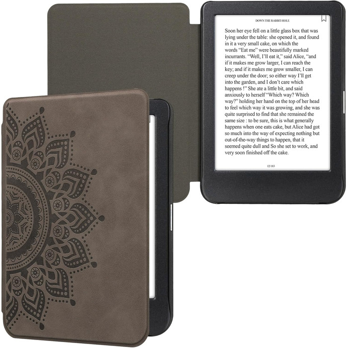 Чохол kwmobile для Kobo Clara BW/Clara Colour/Tolino Shine (5) / Shine Color - чохол з штучної шкіри, принт 