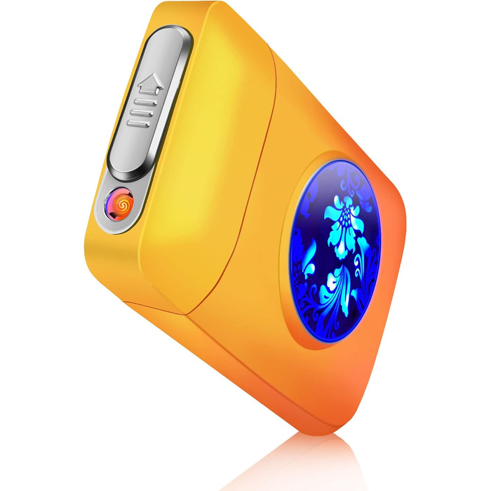 Вишукане екіпірування для курця: тютюнониця Lafagiet XL666 з запальничкою, вміщує 18 сигарет King Size, LED-дисплей, подарунок на День батька