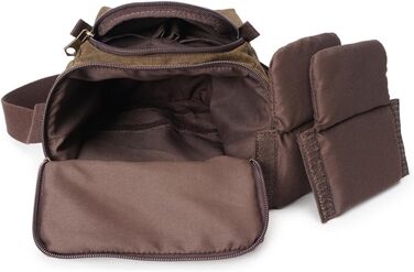 Сумка для камери Neuleben: водонепроникна, унісекс, з канвасу, для DSLR (Сірий)