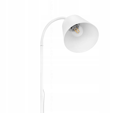 Підлогова LED-лампа Technics, біла, регульована, 170 см, цоколь E27