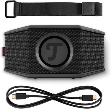 Портативна Bluetooth-колонка Teufel ROCKSTER GO 2 для вулиці, сіро-чорна