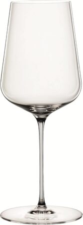 Spiegelau 2-Piece Universal Wine Glasses Set, 550 ml, Definition, 1350161, Crystal Glasses for Red and White Wine, Dishwasher Safe