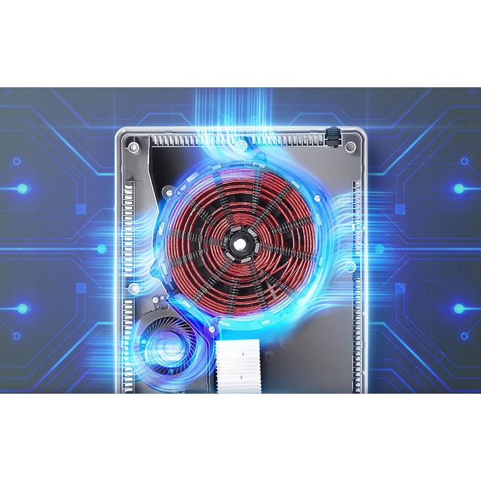 Індукційна плита AMZCHEF SK-20CB14T-GA