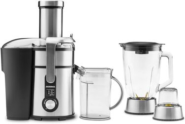 Електричний соковитискач Gastroback 40151 Design Multi Juicer, 1300 Вт, XXL завантажувальний отвір (84 мм), 5 швидкостей (Digital Pro)