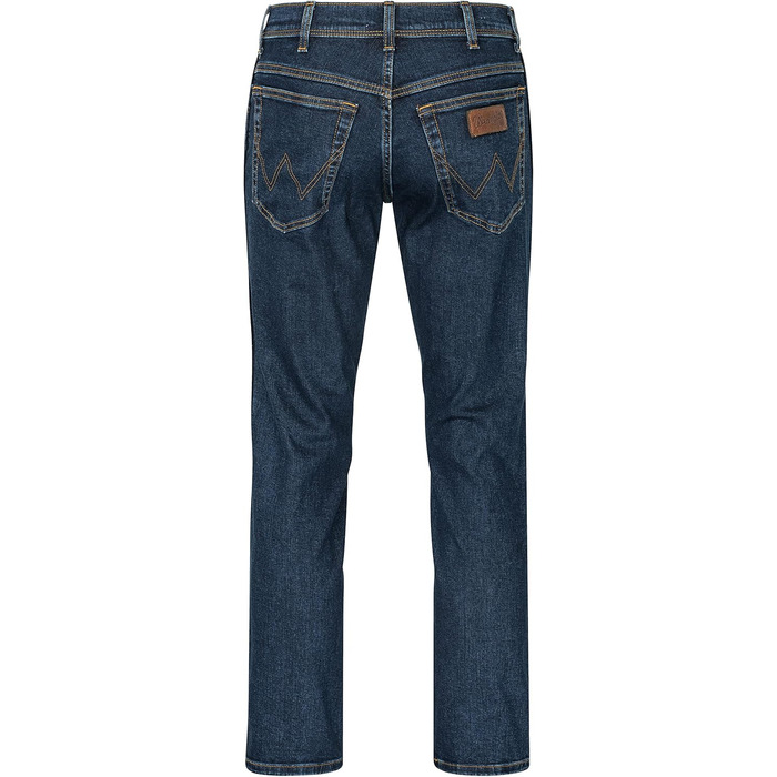 Джинси чоловічі Wrangler Texas Stretch Regular Fit, Authentic Straight, бавовна, чорний/синій/сірий, розміри W28-W44/L32