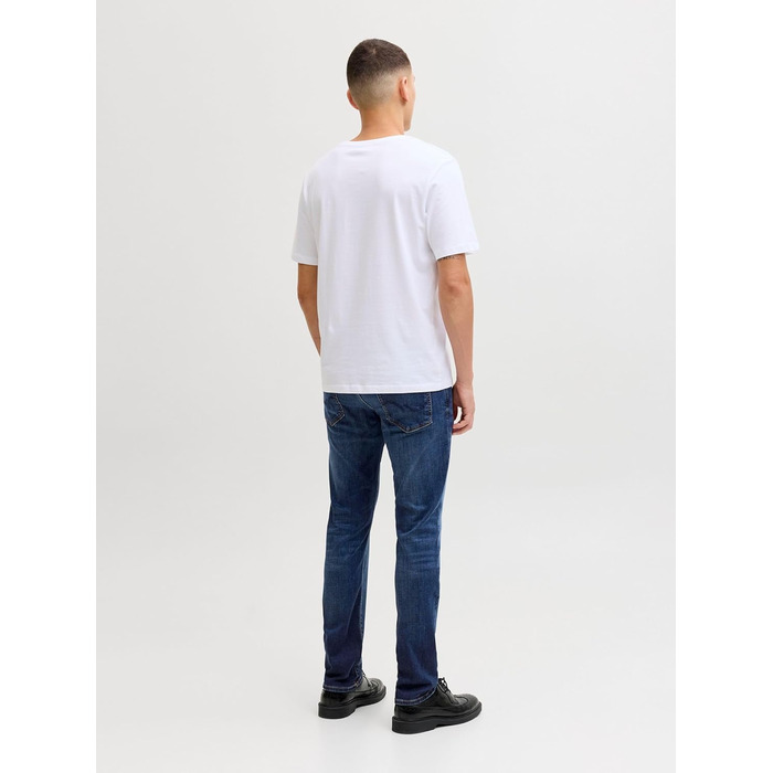 Джинси чоловічі JACK & JONES Slim Fit JJIGLENN сині, 32W/32L, денім