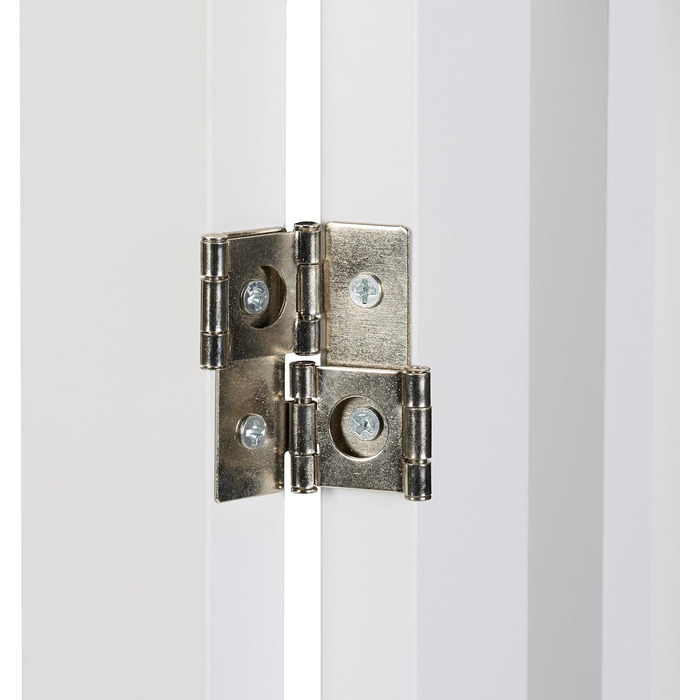 Захисний бар'єр для собак Relaxdays, самостійний, 91,5 x 103 см, MDF, складаний, для дверей, білий