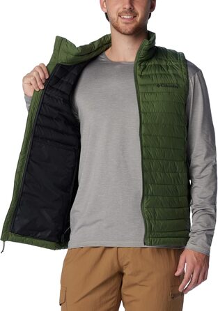 Чоловіча жилетка Columbia Silver Falls Weste, колір Canteen