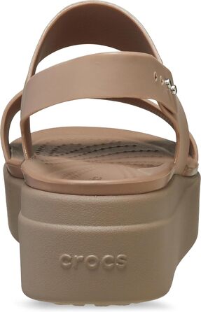 Crocs Brooklyn Wedge Sandal Latte Mushroom 38/39 EU - Стильні босоніжки на танкетці