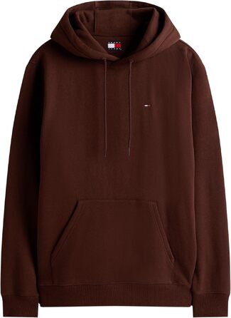 Чоловічий худі Tommy Jeans Regular Fit з капюшоном, флісовий, колір Rich Brown (XL)