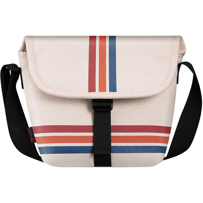 Чохол Fintie для камери Polaroid Now/Now+ Gen 2 I-Type, OneStep+/Onestep 2. Захисна сумка з парусини з регульованим ременем та внутрішньою кишенею, чорний колір