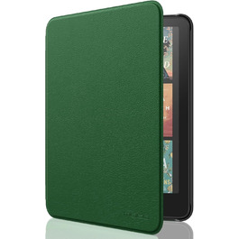 Чохол MoKo для Kindle Paperwhite 2024 (12-го покоління) та Kindle Colorsoft Signature Edition 2024, легкий з авто-ввімкненням/вимиканням, джинсовий зелений (Lotusblatt Grün)