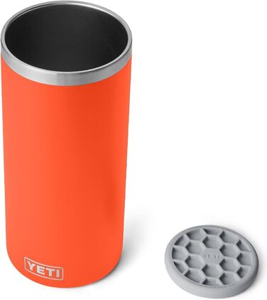 YETI Rambler Wine Chiller - Stainless Steel Insulated Wine Cooler (Papaya)