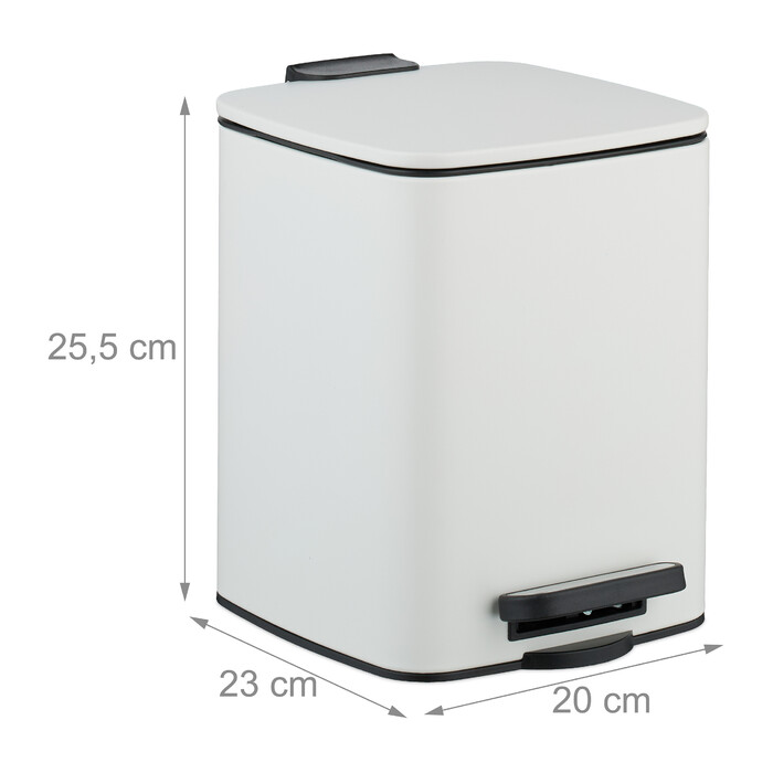 Relaxdays Square Cosmetic Container 6 Liter