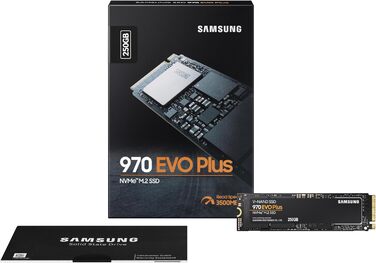SSD Samsung 970 EVO Plus 250GB M.2 NVMe PCIe 3.0 - для геймінгу та графіки