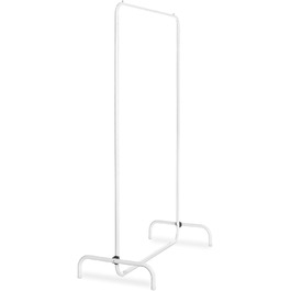 Whitmor Clothes Rack, Adjustable, White/Chrome (White)
