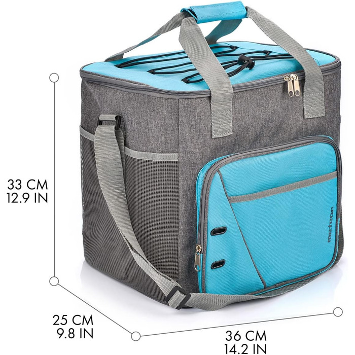 Термосумка Meteor 30L для пікніка, кемпінгу та подорожей (36x25x33 см)