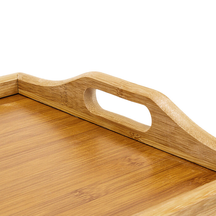 Relaxdays Bamboo Bed Table