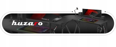 Ігровий стіл Huzaro Hero 6.3, чорний
