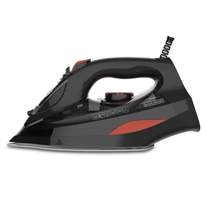 Парова праска Black+Decker BXIR3000E (3000 Вт; чорна)