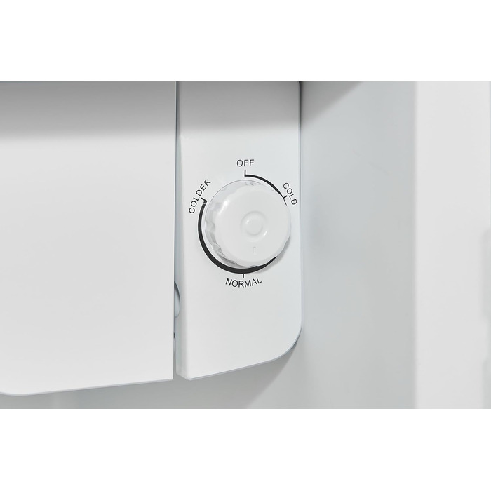 Mini холодильник Exquisit CKB45-0-031F білий | 47 л, без морозильної камери, ретро стиль