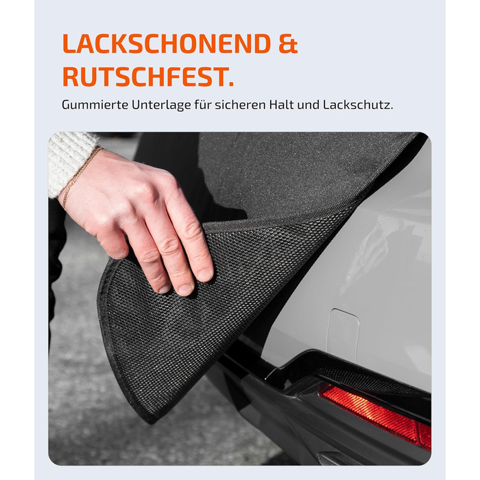 Захист для вантажного відсіку автомобіля [з підкладкою & водонепроникний] – універсальний килимок для багажника, підходить для легкових автомобілів та SUV – захист для багажника від бруду та подряпин (100x100 см)