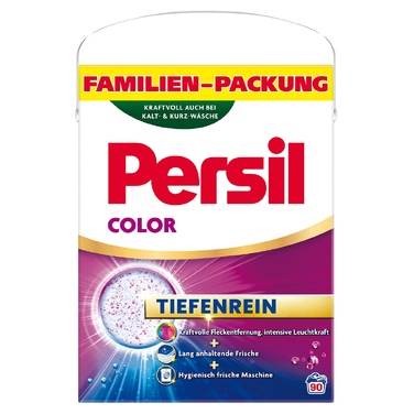 Пральний порошок Persil Deep Clean Color для кольорових речей, 4,95 кг (90 прань)