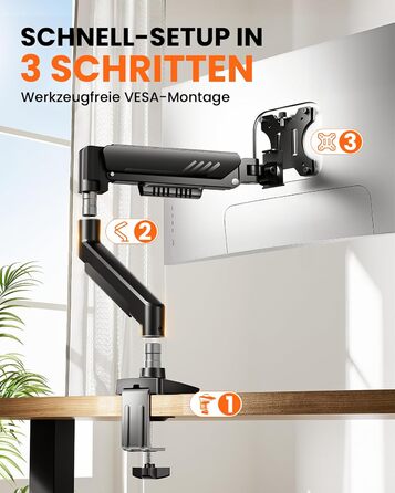 Кріплення для монітора ErGear 13-34