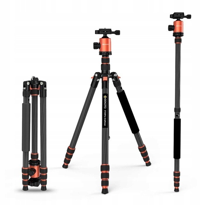 Карбоновий штатив GEEKOTO CT25Pro Craftsman, 200 см