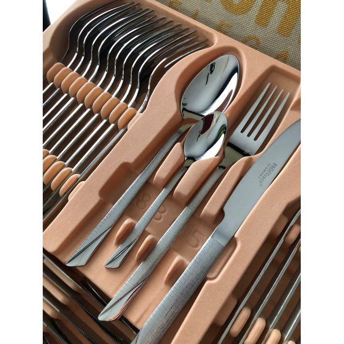 Набір столових приборів Hoffner Premium Laser 72 предмети