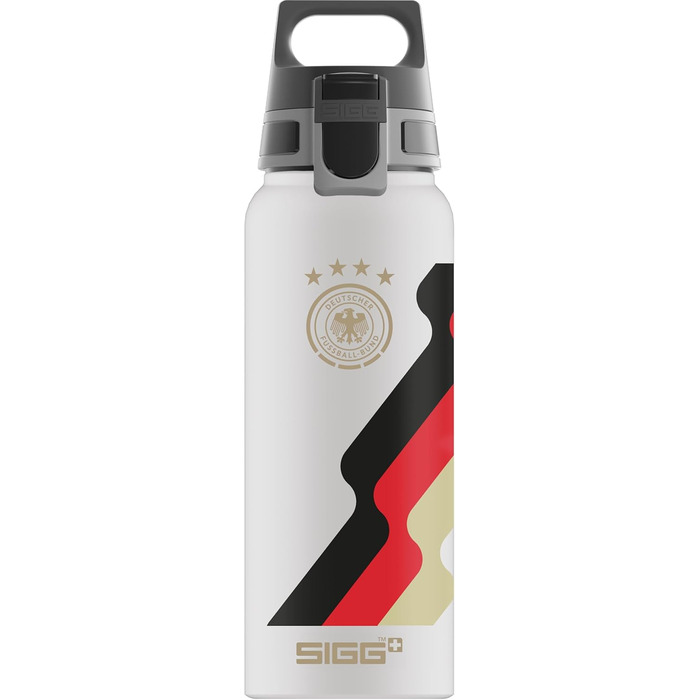 SIGG - Aluminum Drinking Bottle - WMB ONE - Made in Switzerland - ClimatePartner Certified - Carbonated Drinks Safe - Leak-Proof - Featherlight - BPA-Free - Outdoor - 0.75L & 1L