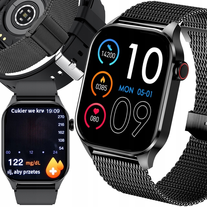 Жіночний смарт-годинник JG Smart JGS-JS98, золотий, з українським меню