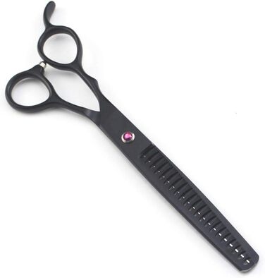 Професійні ножиці для грумінгу собак WYGC, ліва рука, 7.0 дюймів, набір з 3 шт. (2 фінішні, 1 вигнута)